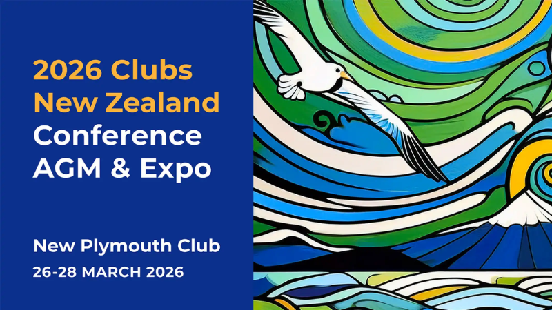 Join us at Clubs New Zealand Conference & Expo
