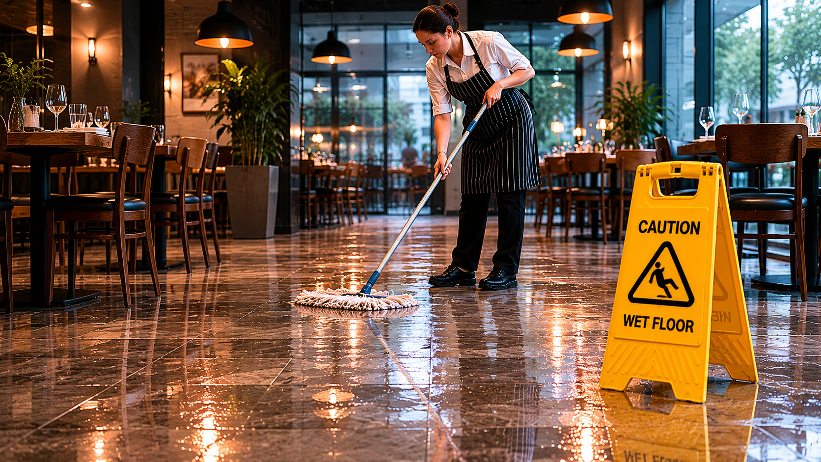 Slips, trips and falls in hospitality: common risks and how to prevent them