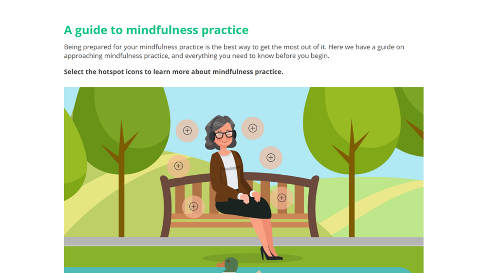 Screensot 4 of Mindfulness online course 