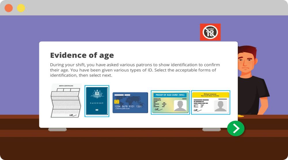 Screensot 2 of RSA Recap (NSW) online course 