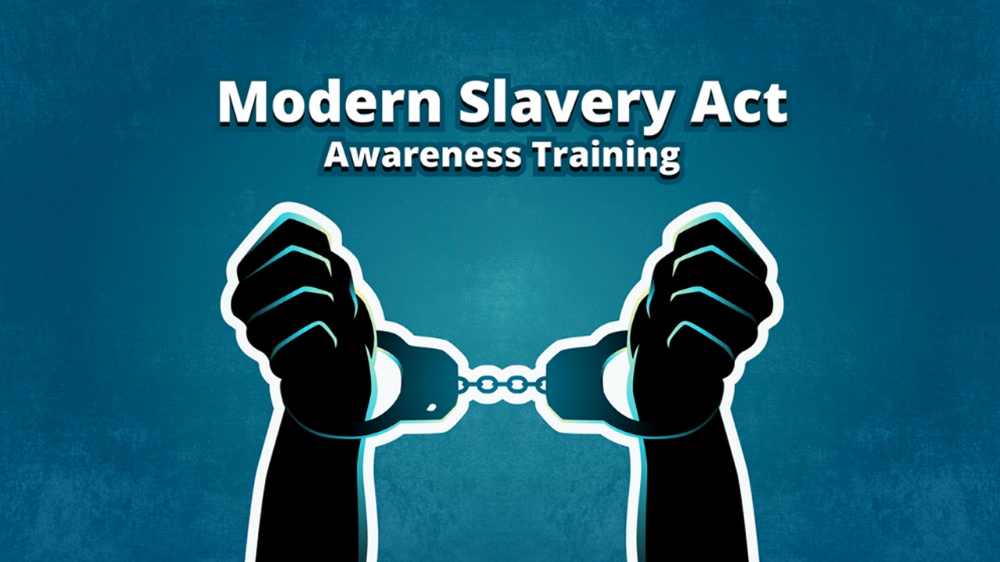 Screensot 1 of Modern Slavery Awareness online course 