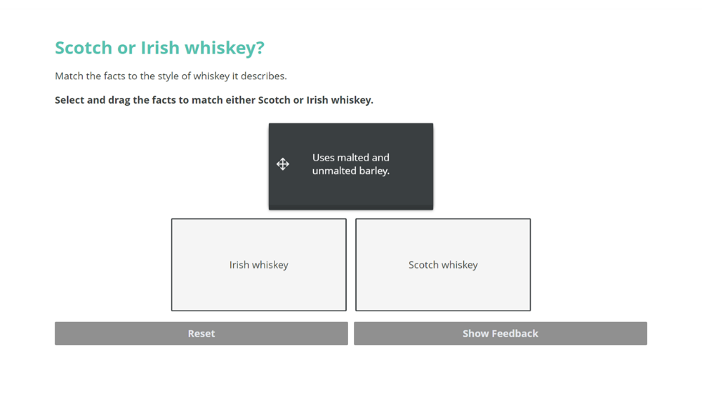 Screensot 4 of Advanced Whiskey Knowledge online course 