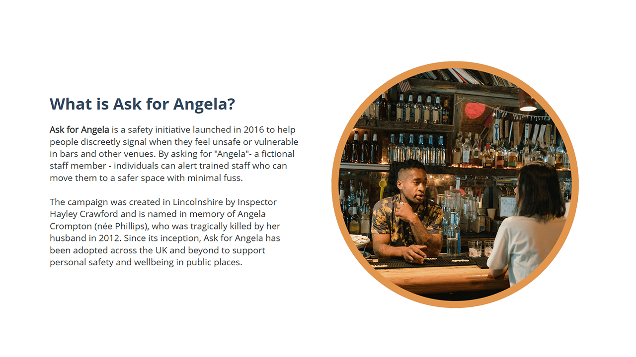 Screensot 2 of Ask for Angela (UK) online course 