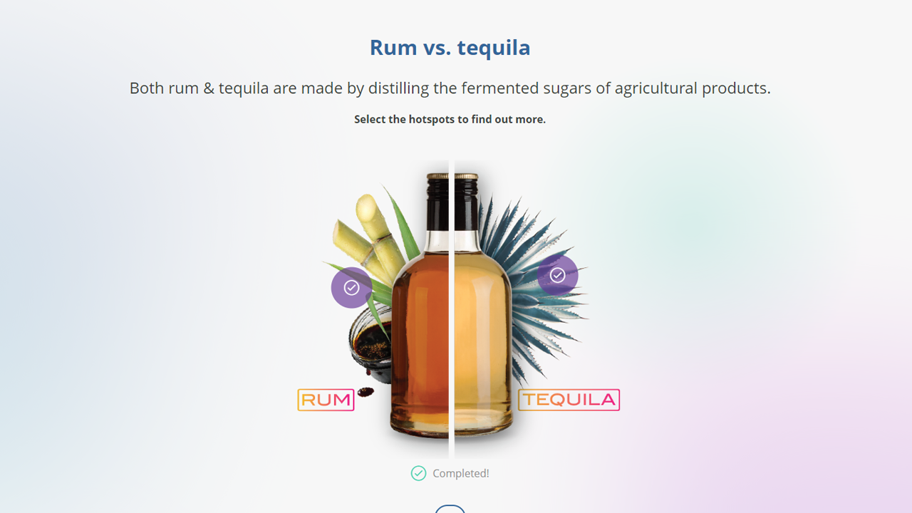 Screensot 2 of Bar Bites: Rum & Tequila online course 