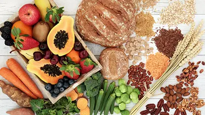 Fruits, Vegetables and Farinaceous Foods