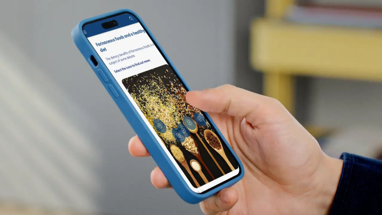 Screensot 4 of Fruits, Vegetables and Farinaceous Foods online course 