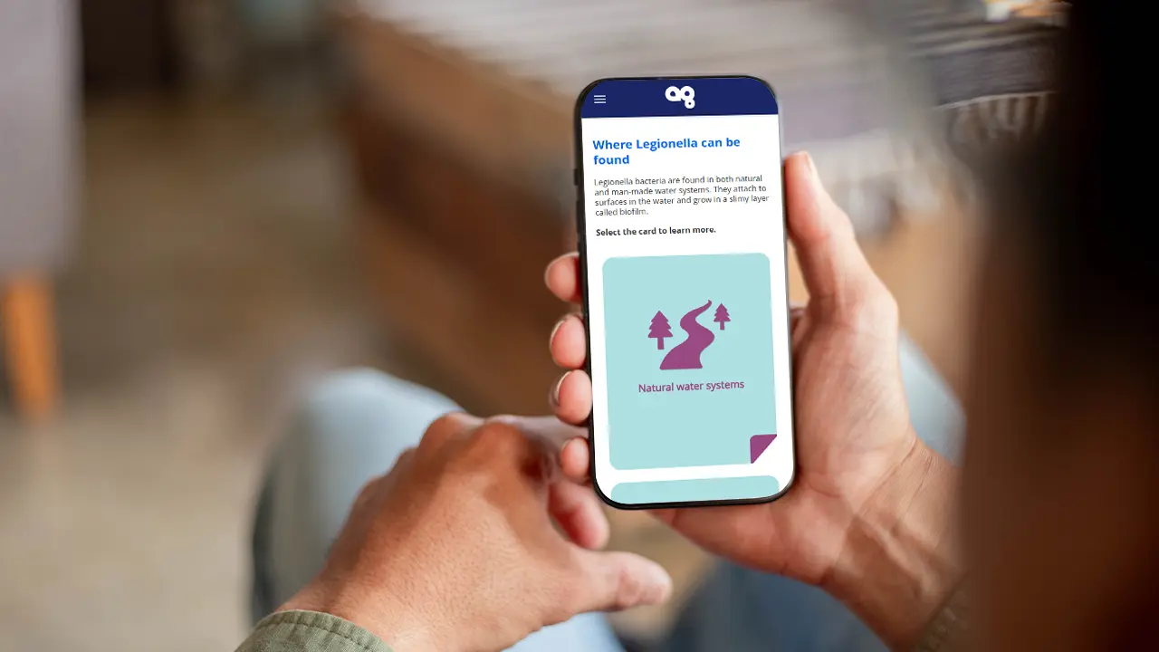 Screensot 4 of Legionella Awareness (UK) online course 