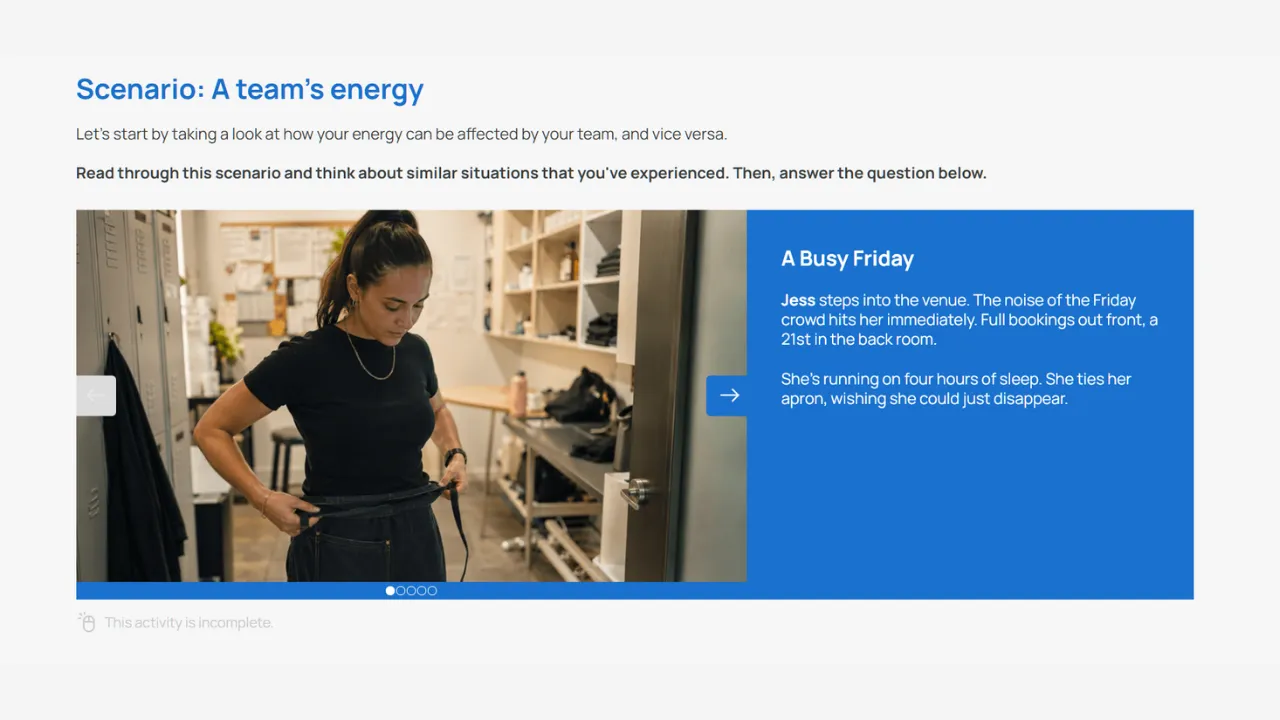 Screensot 3 of Mental Fitness – Team online course 