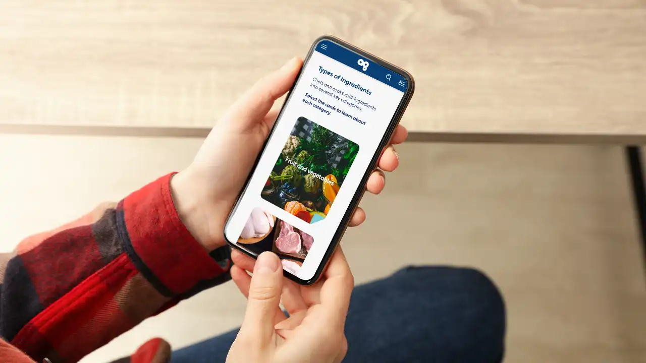 Screensot 4 of Select and Store Ingredients online course 