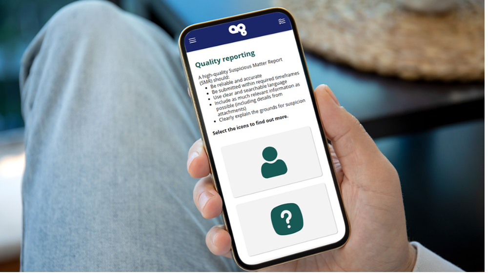 Screensot 1 of Submitting SMR Reports online course 