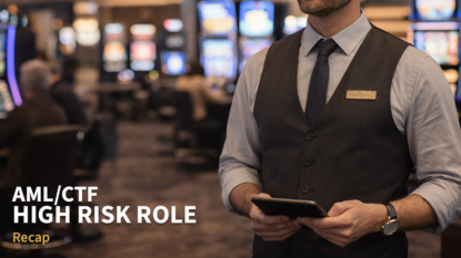 AML/CTF High Risk Role Training
